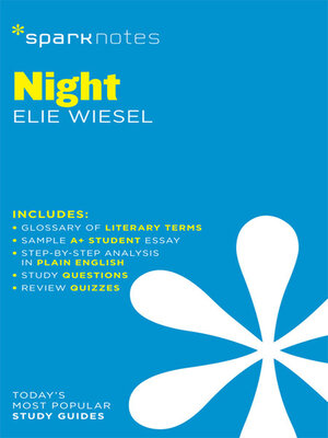 cover image of Night: SparkNotes Literature Guide